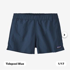 Patagonia Women's Athletic Shorts - Tidepool Blue